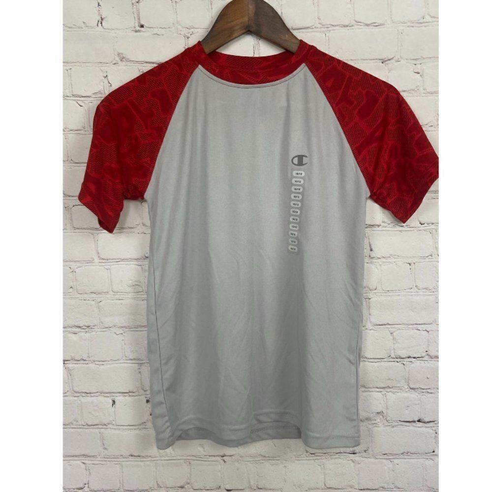 Champions SL Red and Gray Athletic Shirt 10/12